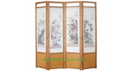 Ý nghĩa tranh bình phong tứ quý TÙNG CÚC TRÚC MAI